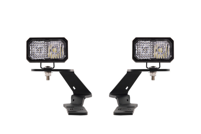 Diode Dynamics 19-21 Ford Ranger Stage Series 2in LED Ditch Light Kit Sport - White Combo DD6587 DD6587 Photo - Primary