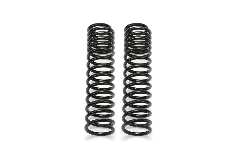 Fabtech 07-18 Jeep JK 4WD 5in Front Dual Rate Long Travel Coil Spring Kit FTS24175 FTS24175 Photo - Primary
