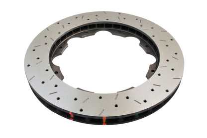 DBA 09+ Nissan GTR Rear Drilled & Slotted 5000 Series Brembo Direct Replacement Rotor 52323.1XS 52323.1XS Photo - out of package