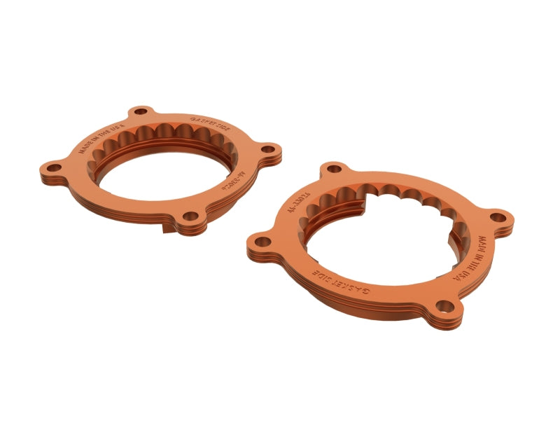 aFe 2024 Ford Mustang GT/ 2024 Ford Mustang Dark Horse V8 5.0L Silver Bullet Throttle Body Spacer 46-33026N 46-33026N Photo - Primary