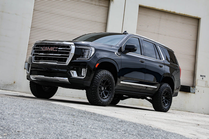 ICON 21-24 GM Tahoe/Suburban/Yukon/Yukon XL 2.5-3.25in Lift Front V.S. 2.5 Series Coilover Kit 71657C 71657C Photo - lifestyle view