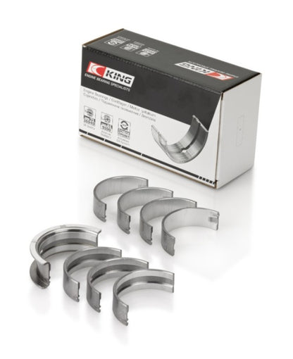 King Engine Bearings King Infiniti/Nissan 181CI 3.0L VG30DE/TT V6/122CI 2.0L VG20DET V6 (Size +0.75) Main Bearing Set MB495AM0.75 MB495AM0.75 Photo - Primary