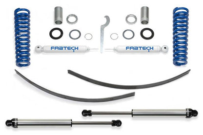 Fabtech 0-3.5" Basic Coilover System w/ Rear Dirt Logic Shocks K7015DL Photo - Primary
