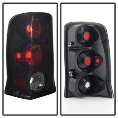 Spyder Cadillac Escalade 02-06 Euro Tail Lights Black Smoke ALT-YD-CE02-BSM 5084378 5084378 Photo - Primary