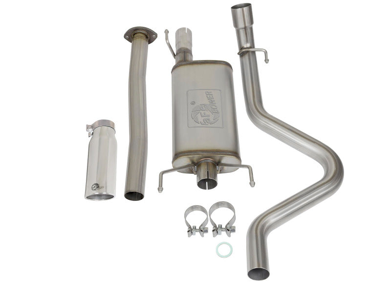 aFe  POWER MACH Force-Xp 2-1/2" 409 SS Cat-Back Exhaust System 49-46031-P Photo - Unmounted