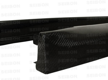 Seibon 08-10 Mitsubishi Evo X Carbon Fiber Side Skirts SS0809MITEVOX-OE Photo - Primary