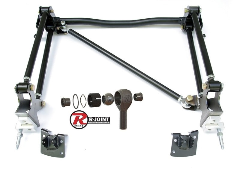 Ridetech 55-57 Chevy (One Piece Frame) Bolt-On 4-Link Double Adjustable 11027197 11027197 Photo - Primary