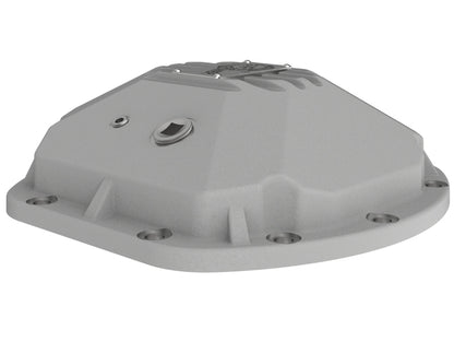aFe 97-18 Jeep Wrangler TJ/JK Dana 30 Street Series Differential Cover w/ Machined Fins - Raw 46-71130A 46-71130A Photo - Unmounted