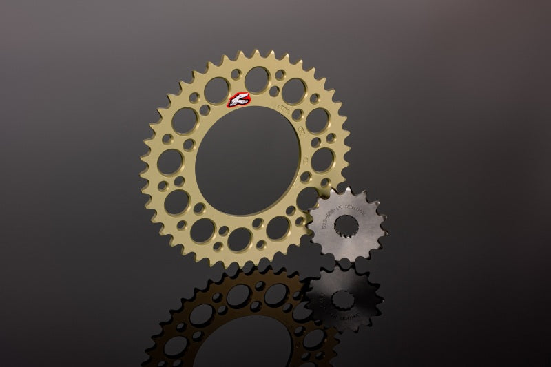 Renthal 21+ Royal Enfield 350 Hunter/Meteor/Classic Reborn Rear Sporcket - 520-42P Teeth Hard And 514U-520-42P-HA 514U-520-42P-HA User 1