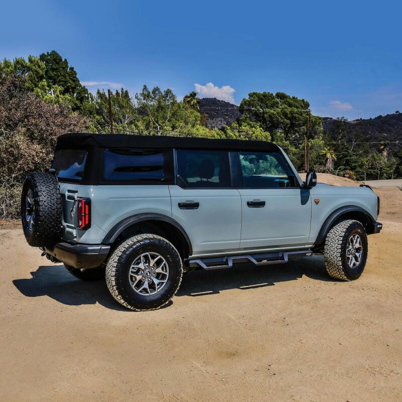 Westin/HDX 2021+ Ford Bronco Drop Nerf Step Bars - Textured Black 56-14195 56-14195 Photo - Mounted
