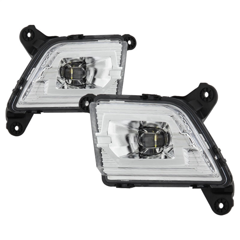 Spyder 19-20 Chevy Silverado 1500 OEM Style Full LED Fog Light w/Switch - Clear (Wont Fit RPO U12) 5086983 5086983 Photo - Primary