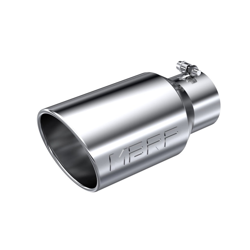 MBRP Tip 6in O.D. Angled Roll ed End  4in inlet MBRT5073 T5073 Photo - Primary
