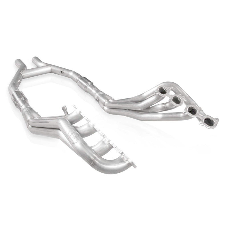 Stainless Works 2007-10 Shelby GT500 Headers 1-7/8in Primaries High-Flow Cats 3in H-Pipe GT5HCATHP GT5HCATHP Photo - Primary