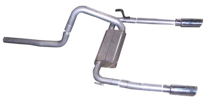 Gibson 98-02 Chevrolet Camaro Z28 5.7L 3in Cat-Back Dual Exhaust - Stainless 620000 620000 Photo - Primary