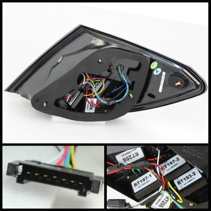 Spyder Mercedes Benz W204 C-Class 08-11 LED Tail Lights Incandescent only - Blk ALT-YD-MBZC08-LED-BK 5072689 5072689 User 1