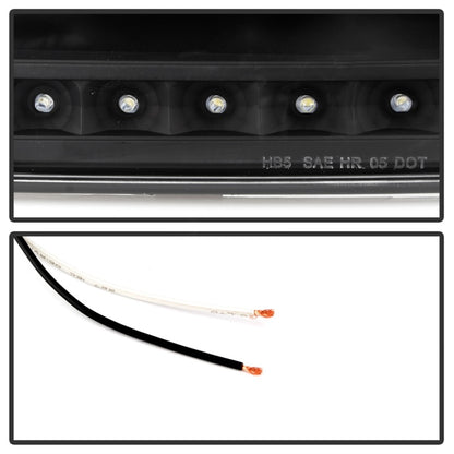 SPYDER Xtune Ford F150 97-03 Crystal Headlights w/ Clear LED Corners Black HD-ON-FF15097-LED-SET-BK 5014184 5014184 Photo - Unmounted
