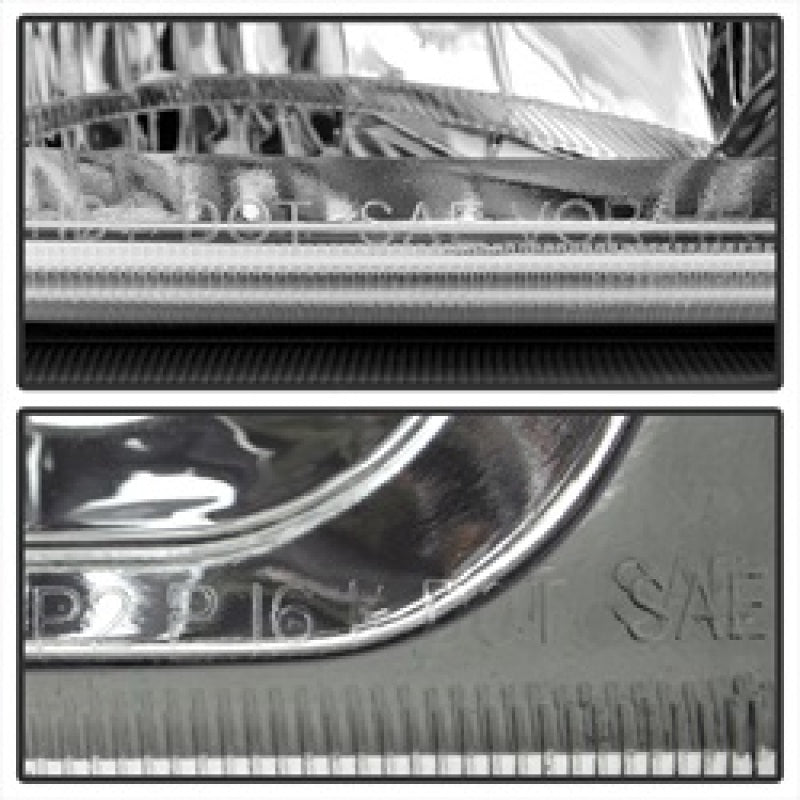 SPYDER Xtune Chevy Silverado 2500HD 03-06 Crystal Headlights w/ Bumper Lights Chrome HD-JH-CSIL03-AM-C-SET 5064912 5064912 Photo - Unmounted