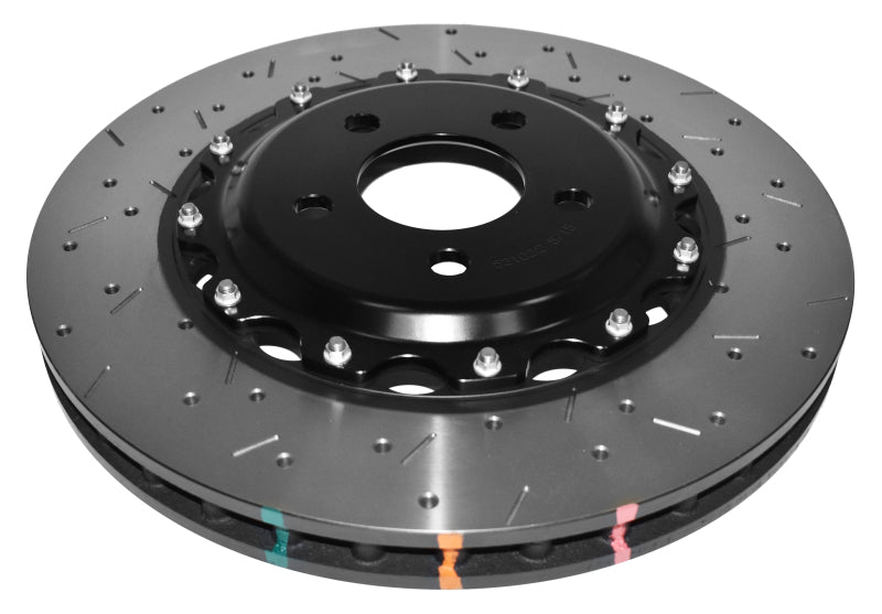 DBA 2009 Chevrolet Corvette ZR1 5000 Series Drilled and Slotted Front Rotor (Black Hat) 52990BLKXS 52990BLKXS Photo - out of package
