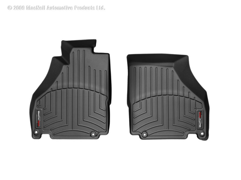 WeatherTech WT FloorLiner - Front - Blk Floor Mats Floor Mats - Rubber main image