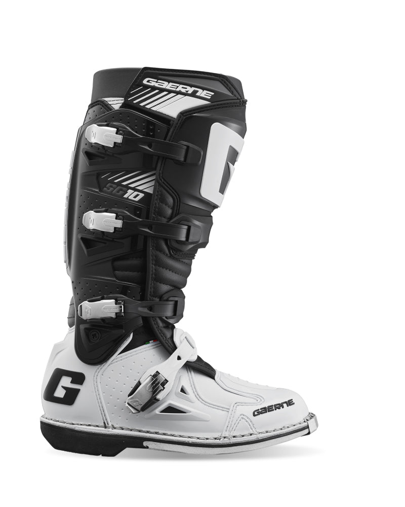 Gaerne SG10 Boot White/Black Size - 9 2190-014-9