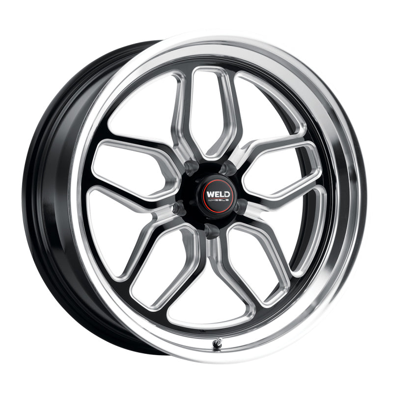 Weld S107 22X8.5 Laguna 5X127 ET06 BS5.00 Gloss Black MIL Dia 78.1 S10728573500 S10728573500 Photo - Primary