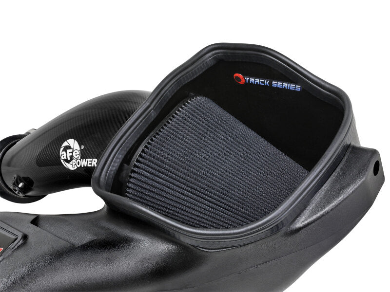 aFe 23-24 Ford F150 Raptor R V8 5.2L Supercharged Track Series Air Intake w/ Black PDS Filter 57-10030K 57-10030K Photo - Unmounted