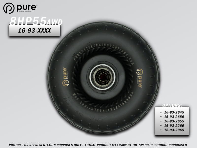 Pure Drivetrain Solutions PDS Billet Race Torque Converter Drivetrain Torque Converters main image