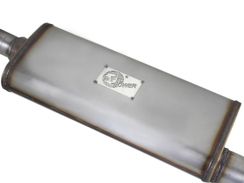 aFe MACH Force-Xp 2-1/2in 409 Stainless Steel Cat-Back Exhaust System - Je 49-46231 Photo - Unmounted