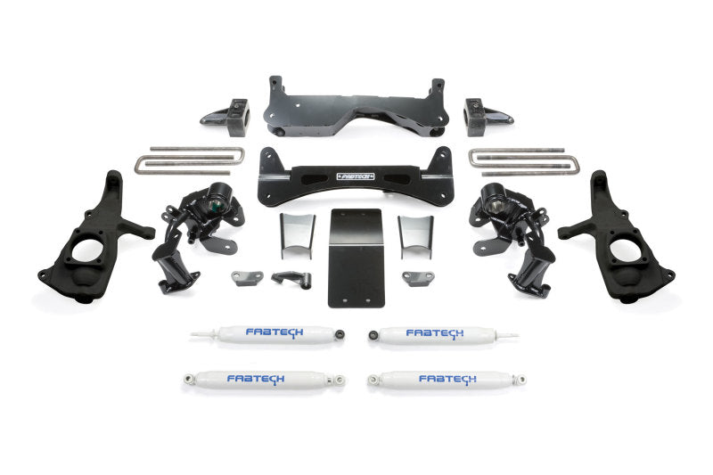 Fabtech 6" RTS System W/ Performance Shocks K1046 Photo - Primary