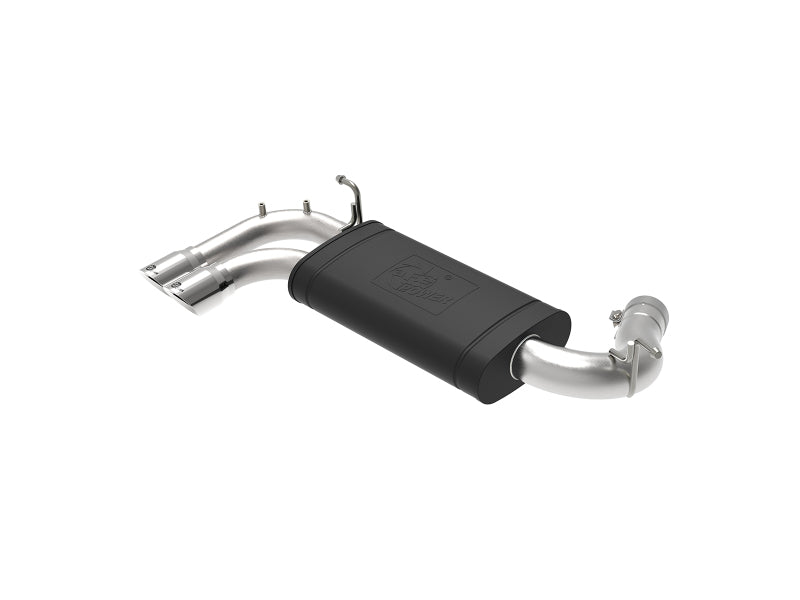 aFe MACH Force-Xp 2-1/2in 304 SS Axle Back Exh w/Polish Tips 14-16 BMW 228i (F22/23) L4-2.0L (t) N20 49-36346-P 49-36346-P Photo - Primary