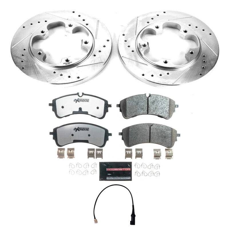 PowerStop Power Stop 2021 Ford Transit-150 Rear Z36 Truck & Tow Brake Kit K9057-36 K9057-36 Photo - Primary