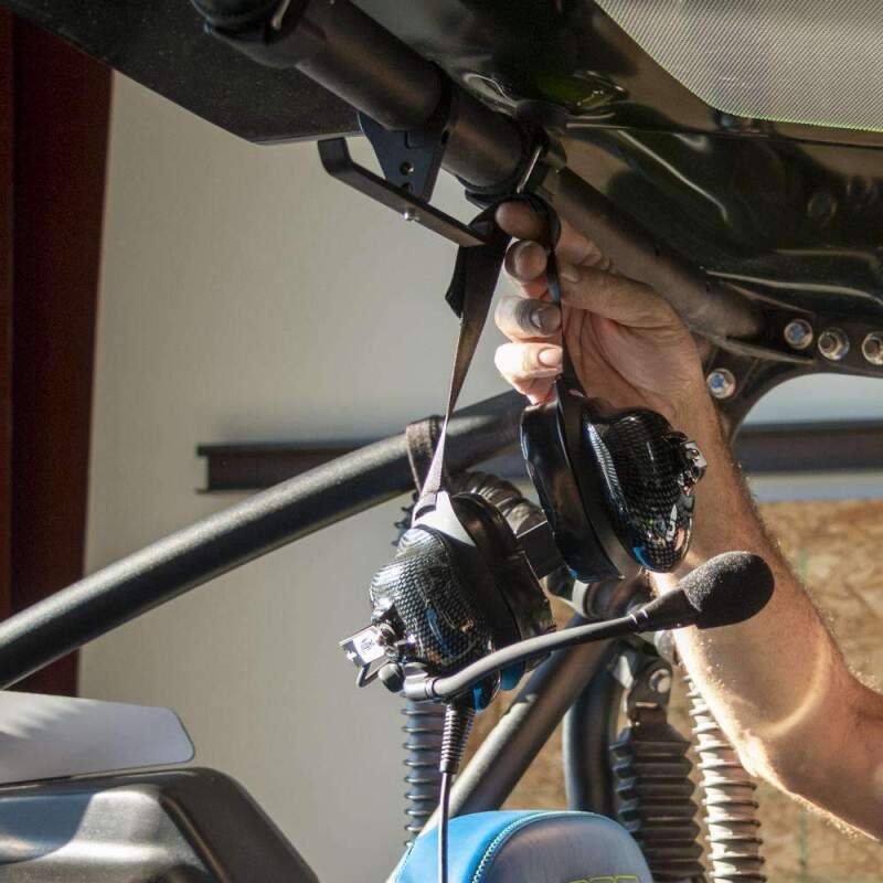 Rugged Radios Dual Headset Hanger with Bar Mount 1.50 Inches Tube Diameter HH-1.5 HH-1.5 Photo - Primary