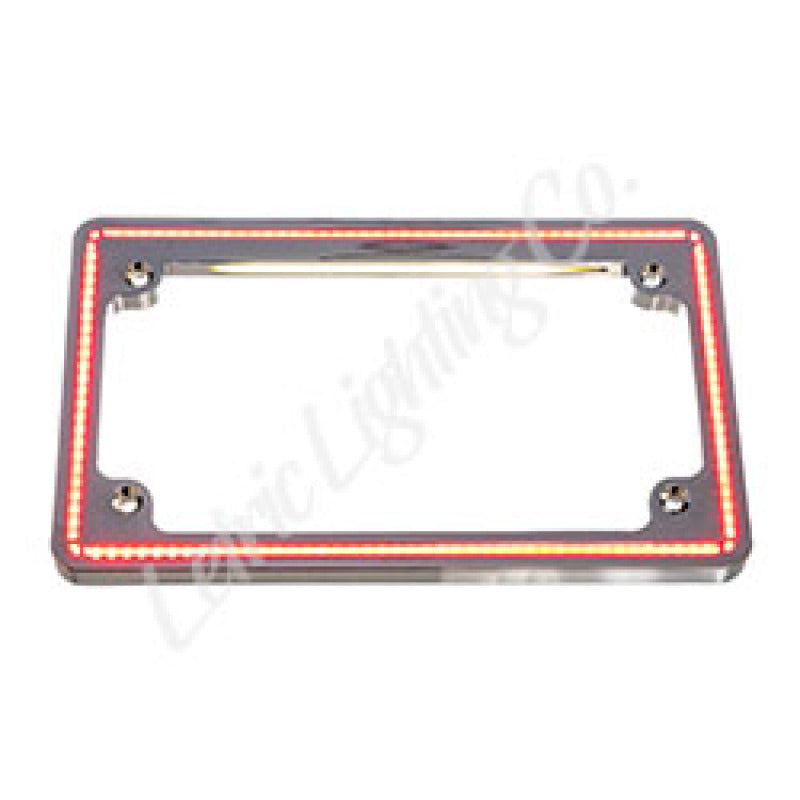 Letric Lighting 2014+ Street Glide Perfect Plate Light License Plate Frame LLC-PPL-C10