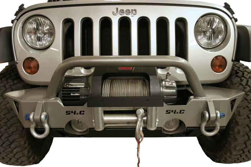 Tuffy Products Tuffy Flip-up License Plate Holder For Winch Roller Fairlead 01Black 189-01 189-01 Photo - Mounted