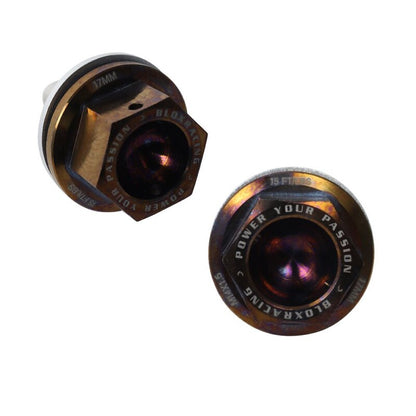BLOX Racing Titanium Magnetic Oil & Transmission Drain Plug Set - Honda M14X1.5 BXAC-00405-6-TI BXAC-00405-6-TI User 1