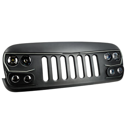 ORACLE Lighting Oracle VECTOR Series Full LED Grille - Jeep Wrangler JK - NA 5817-PRO 5817-PRO Photo - Primary