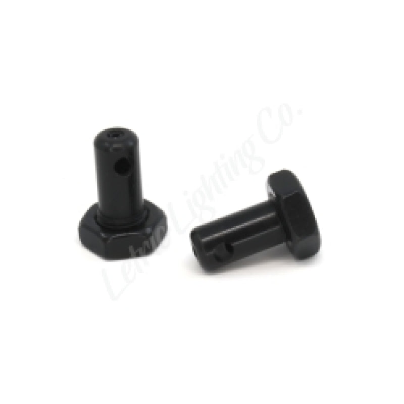 Letric Lighting Front Mirror Stem Mount for 45-Caliber MINI LEDs - Black Phosphate LLC-45C-FMB LLC-45C-FMB Photo - Primary