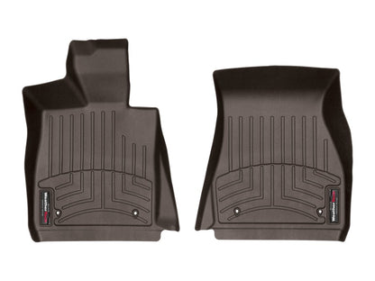 WeatherTech 19+ BMW 850i Coupe Front FloorLiner - Cocoa 4715121 4715121 Photo - Primary