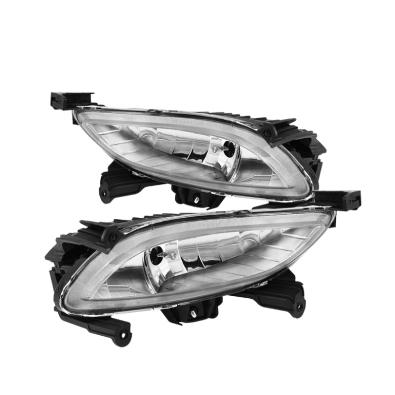 Spyder Hyundai Sonata 2011-2012 OE Style Fog Lights W/Switch Clear FL-HYS2011-C 5064929 5064929 Photo - Primary
