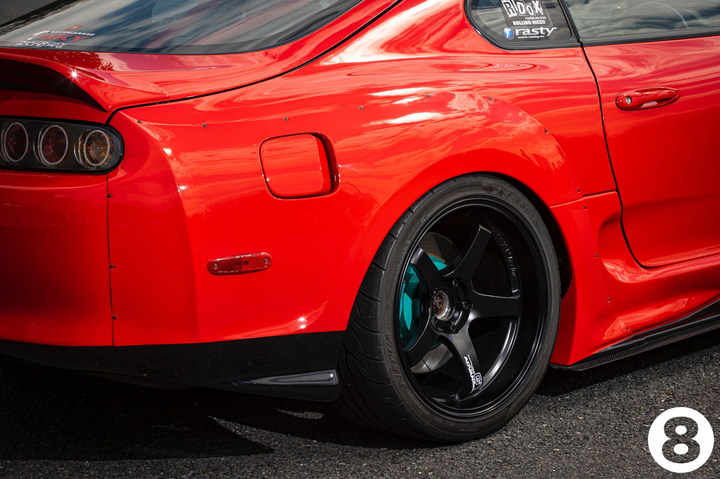 MAX ORIDO RIDOX MAX ORIDO Rear Wide Fender [FRP] - Toyota Supra JZA 80 *Special Order*