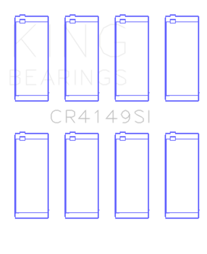 King Engine Bearings G.M.C. Saturn (Size +0.50mm) Connecting Rod Bearing Set CR4149SI0.5 CR4149SI0.5 Photo - Primary