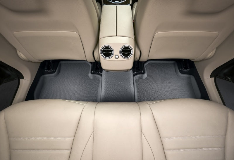 3D MAXpider 2007-2013 BMW X5/X6 E70/E71 Kagu 2nd Row Floormats - Gray L1BM05121501 L1BM05121501 Photo - Mounted