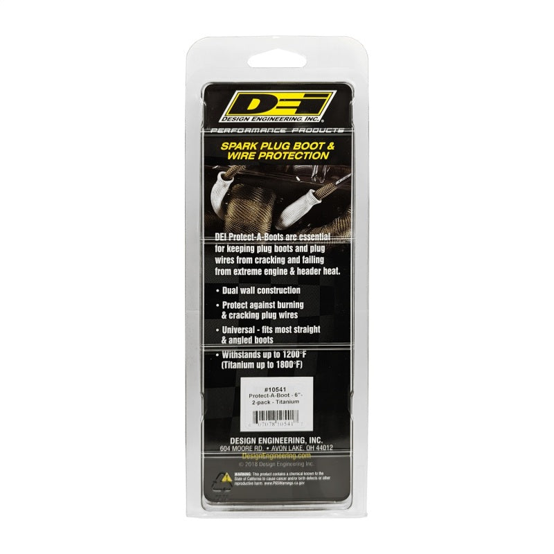 DEI Protect-A-Boot - 6in - 2-pack - Titanium 10541 10541 Photo - Unmounted