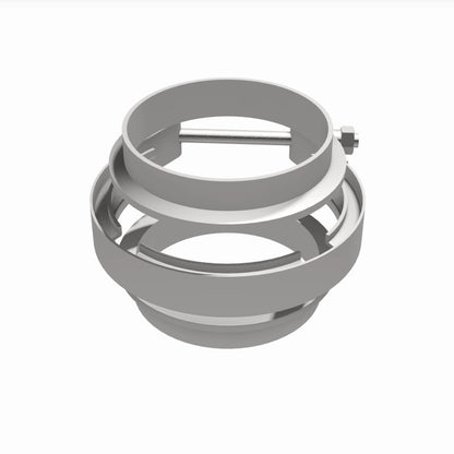 MagnaFlow Stainless Steel V-Band Clamp 10170 360 Degree Image Set