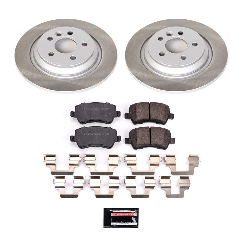 PowerStop Power Stop 08-16 Volvo XC70 Rear Semi-Coated Rotor Kit SC4704 SC4704 Photo - Primary