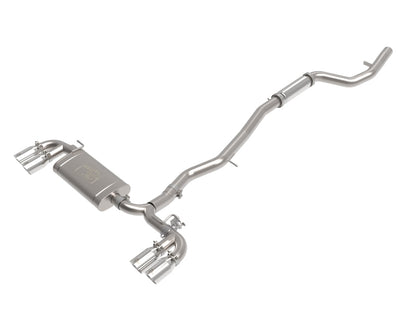 aFe 19-24 BMW Z4 M40i (G29) L6-3.0L (t) B58 MACH Force-Xp 3in to 2-1/2in SS CB Exhaust - Polished 49-36352-P 49-36352-P Photo - Primary