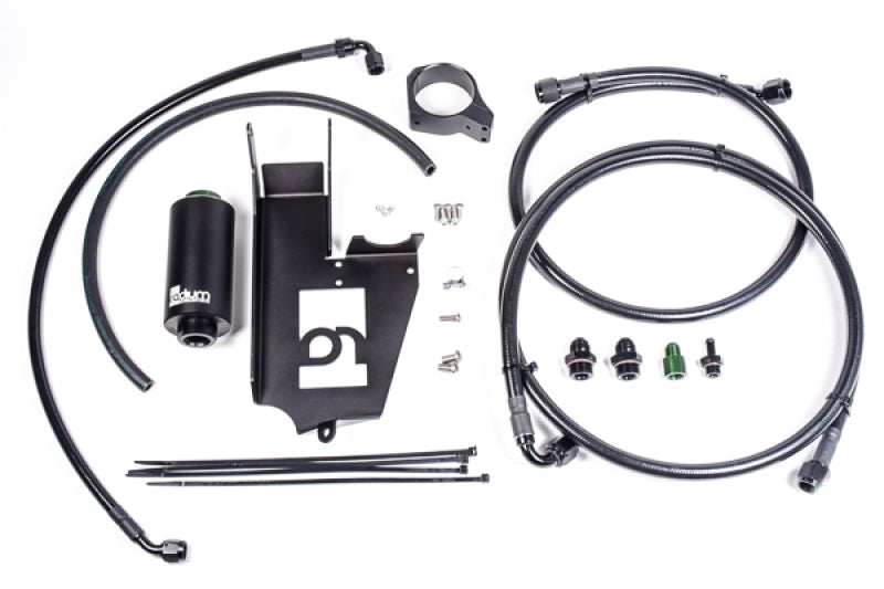 Radium Engineering Fuel Hanger Plumbing Kit EVO 8-9 Microglass Filter 20-0376-05 20-0376-05 Photo - Primary