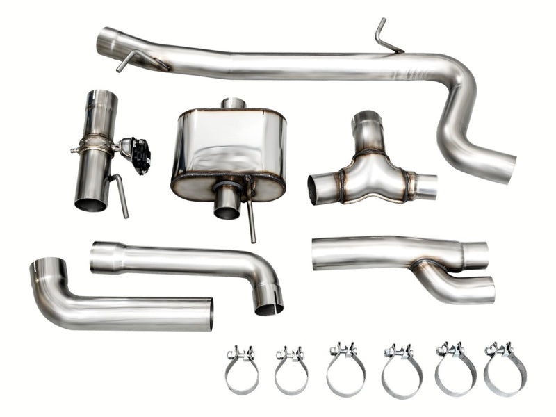 AWE Tuning Audi 22-23 8Y RS3 Cat-Back SwitchPath Exhaust (No Tips) 3025-31389 3025-31389 Photo - out of package