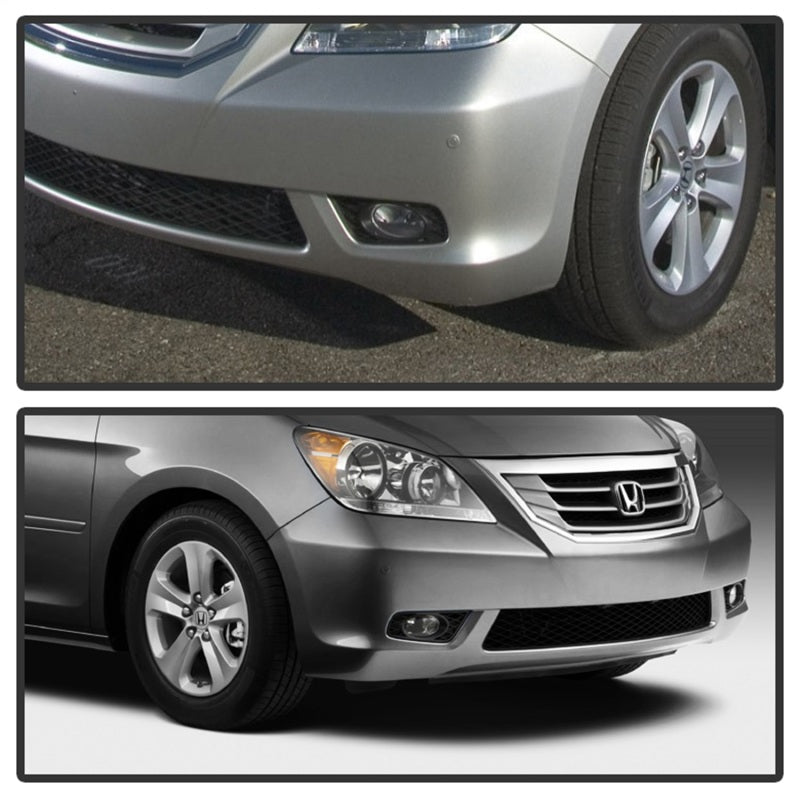Spyder Honda Odyssey 08-10 OEM Fog Lights W/Switch- Smoked FL-CL-HODY08-SM 5077448 5077448 Photo - Mounted