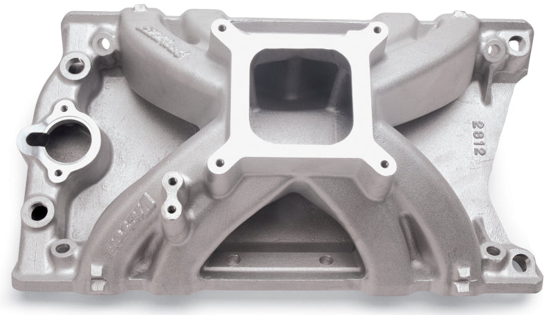 Edelbrock Victor Olds 350 Intake Manifold For Small-Block 350-403 Oldsmobile 2812 Photo - Primary